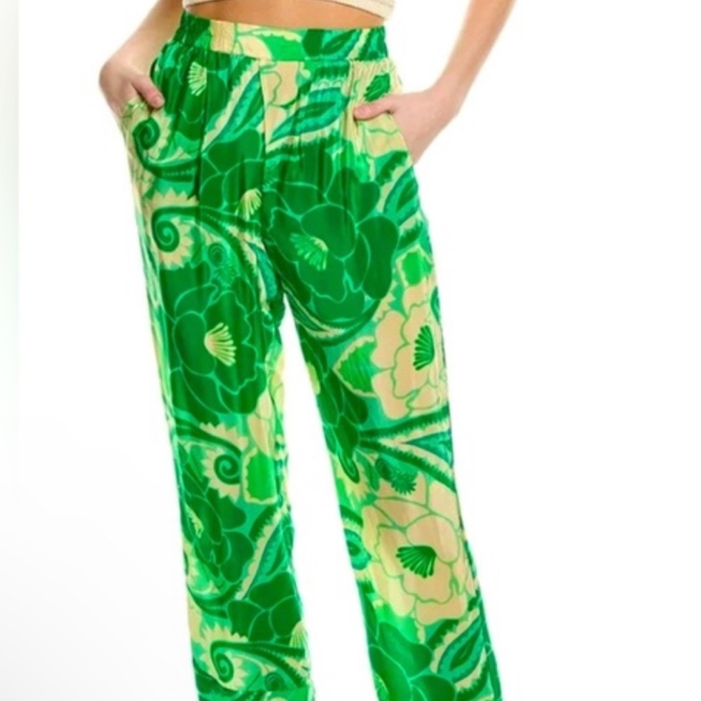 Farm rio tropical Groove pant size S imperfect see description